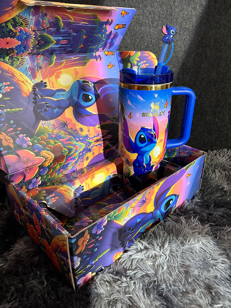 40oz Sunset Stitch Tumbler 🚢Free Shipping🚢