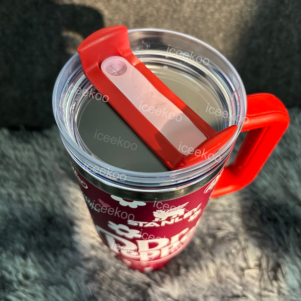 Dr Flower Print 40oz Tumbler 🚢Free Shipping🚢