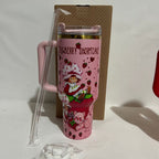 🔥Strawberry Shortcake Insulated 40 0z Tumbler