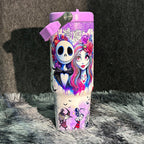 Sally x Jack Skellington 40oz Tumbler