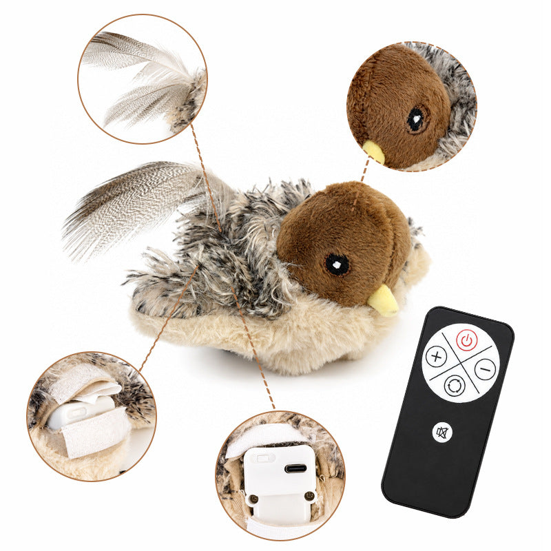 WildWhisker™ Flying Bird Toy