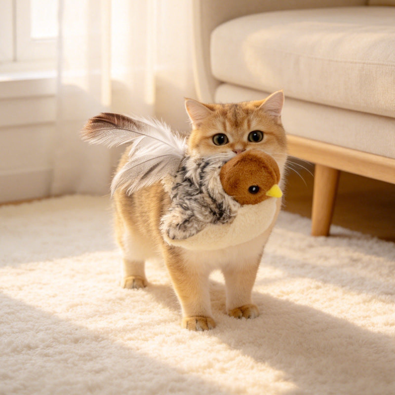 WildWhisker™ Flying Bird Toy